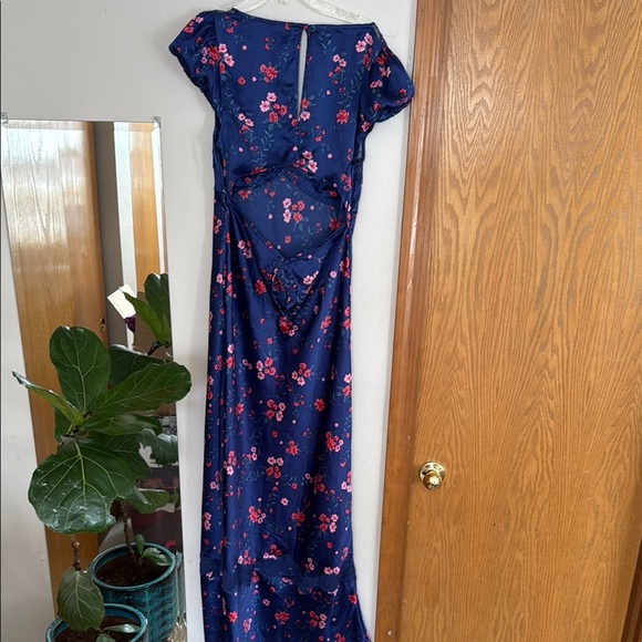 Free People Blue Floral Dress - Picture 5 of 8
